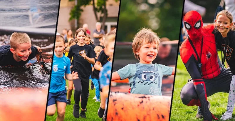 Hindernislauf für Kinder